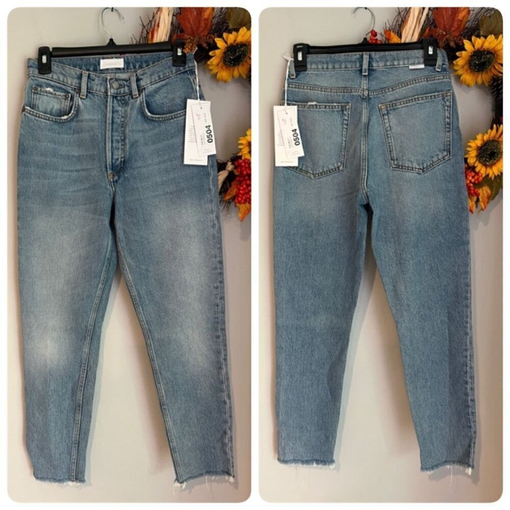Boyish THE BILLY High Rise Skinny Rigid Denim Jean Sz 26 in RIO BRAVO